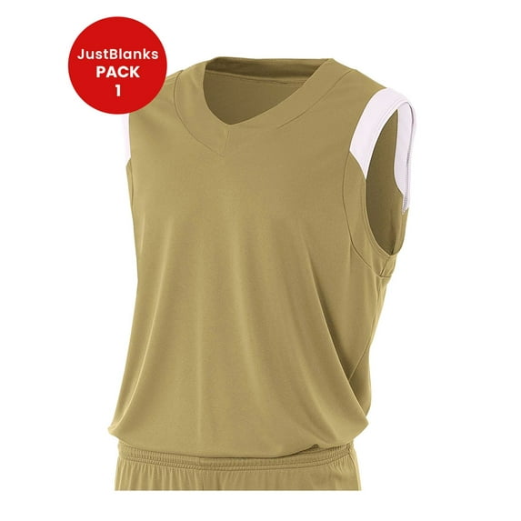 JustBlanks Mens Bodybuilding Training Athletic Workout Cool Tees Sleeveless V Neck Muscle Tank Top