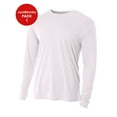 thumbnail image 1 of JustBlanks Mens Crew Neck T Shirt Long Sleeve Cooling Performance, 1 of 1