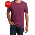 thumbnail image 1 of JustBlanks Mens Perfect Blend Crew Neck T Shirt Shoulder to shoulder taping 1x1 rib knit neck, 1 of 1