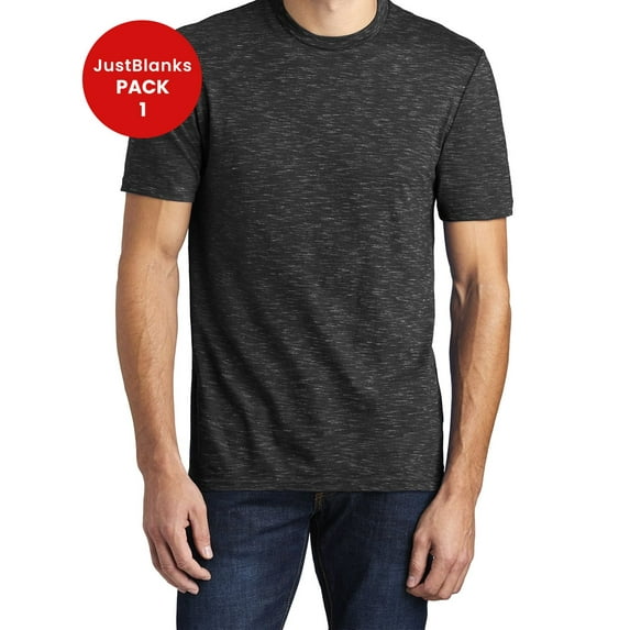 JustBlanks Mens Short Sleeve Medal Tee Soft Cotton Blend Modern Fit