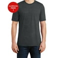 thumbnail image 1 of JustBlanks Men's Perfect Tri Tear-away label Shoulder to shoulder taping 1x1 rib knit neck Crew Neck T-Shirt, 1 of 1
