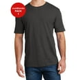 thumbnail image 1 of JustBlanks Mens Super Slub Crew Rib Knit Neck Ring Spun Combed Cotton T Shirt, 1 of 1
