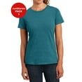 thumbnail image 1 of JustBlanks Perfect Blend CVC Tee 100 Pure Tee Perfection Rib Knit Neck, 1 of 1