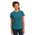 thumbnail image 1 of JustBlanks Perfect Blend CVC Tee 100 Pure Tee Perfection Rib Knit Neck, 1 of 1