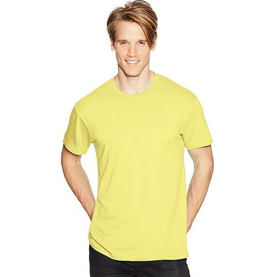 JustBlanks Perfect T-Shirt Ribbed Collar Double Needle Hem And Sleeves Shoulder To Shoulder