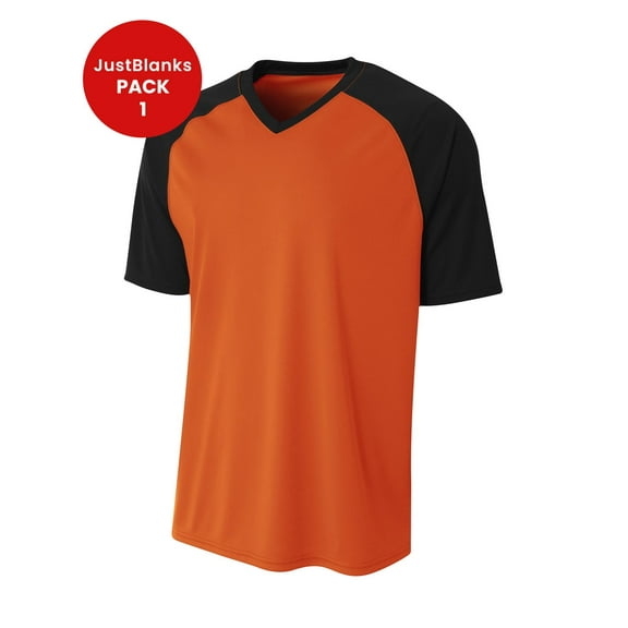 JustBlanks Raglan Dry Fit Outdoor V Neck Athletic Soft Sports Jersey Short Sleeves Baseball T Shirt