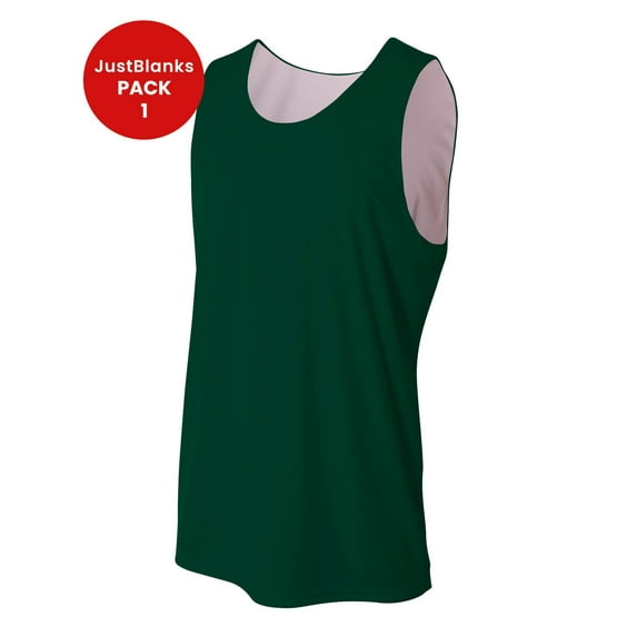 JustBlanks Reversible Micro Poly Performance Jump Basketball Jersey Multiple Colors