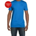 thumbnail image 1 of JustBlanks Ringspun Cotton T Shirt for Men Women Ultra-Soft, 1 of 1