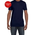 thumbnail image 1 of JustBlanks Ringspun Cotton T Shirt for Men Women Ultra-Soft, 1 of 1