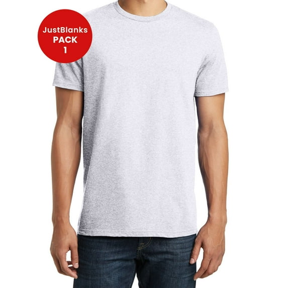 JustBlanks Soft Cotton Young Mens Slim Fit Concert Lightweight Modern Fit T-Shirt