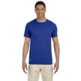 thumbnail image 1 of JustBlanks Softstyle T-Shirt Rib Collar Taped Neck And Shoulders For Comfort And Durability, Royal, 3X, 1 of 1