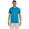thumbnail image 1 of JustBlanks Softstyle T-Shirt Rib Collar Taped Neck And Shoulders For Comfort And Durability, Sapphire, 2X, 1 of 1