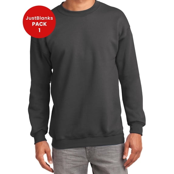 JustBlanks Tall Essential Fleece Crewneck Sweatshirt