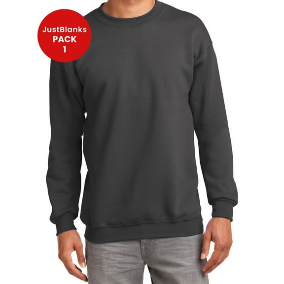 JustBlanks Tall Essential Fleece Crewneck Sweatshirt