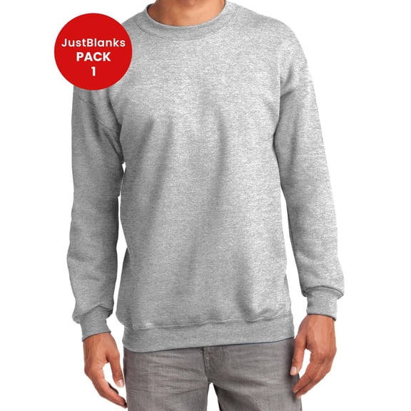 JustBlanks Tall Essential Fleece Crewneck Sweatshirt