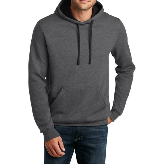 JustBlanks The Concert Fleece Hoodie Soft Cotton Poly Blend Pullover with Front Pouch Pocket Sweatshirts