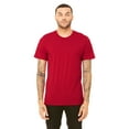 thumbnail image 1 of JustBlanks Triblend Short Sleeve T Shirt, SOLID RED TRIBLN, 3X, 1 of 1