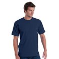 thumbnail image 1 of JustBlanks USAMade 100% Cotton T Shirt Shoulder To Shoulder Taping, LIGHT NAVY, 4X, 1 of 1