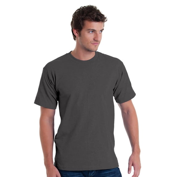 JustBlanks USAMade 100% Cotton T Shirt Shoulder To Shoulder Taping