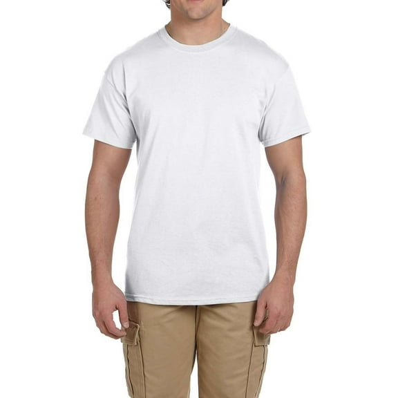 JustBlanks Ultra Cotton T Shirt Double Needle Sleeve Suited for Everyday Wear