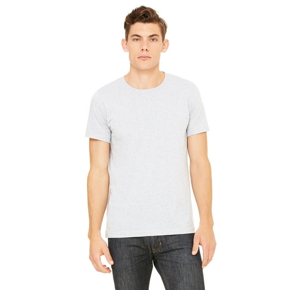 JustBlanks Jersey Tee Coverstitched Collar Sleeves Shoulder to Shoulder Taping