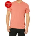 thumbnail image 1 of JustBlanks Jersey Short Sleeve Tee Shoulder to Shoulder Taping Side Seams, 1 of 1