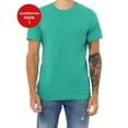 thumbnail image 1 of JustBlanks Jersey Short Sleeve Tee Shoulder to Shoulder Taping Side Seams, 1 of 1