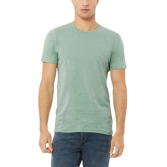 JustBlanks Jersey Tee Coverstitched Collar Sleeves Shoulder to Shoulder Taping