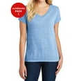 thumbnail image 1 of JustBlanks Women Astro V Neck Tee 36 singles Relaxed fit Shoulder to shoulder taping, 1 of 1