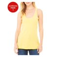 thumbnail image 1 of JustBlanks Women Triblend Racerback Tank Raw edge seams Pre shrunk Relaxed fit, 1 of 1