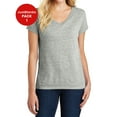 thumbnail image 1 of JustBlanks Women's Astro V Neck Tee 36 singles Relaxed fit Shoulder to shoulder taping, 1 of 1