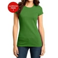 thumbnail image 1 of JustBlanks Womens Fitted Soft Cotton Stylish Comfortable Lightweight T-Shirt, 1 of 1