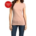 thumbnail image 1 of JustBlanks Womens Fitted Soft Cotton Stylish Comfortable Lightweight T-Shirt, 1 of 1