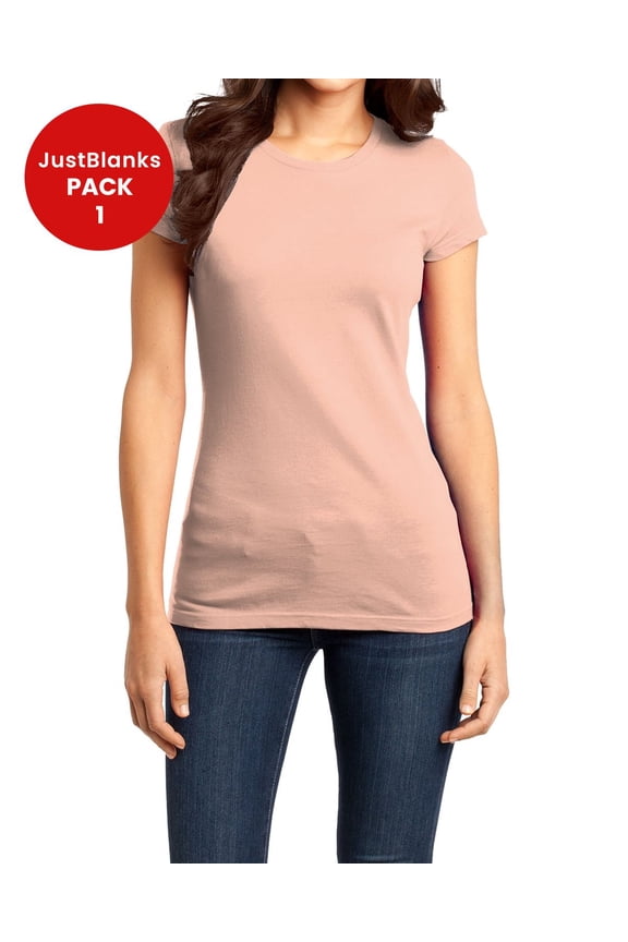 Womens Fitted Soft Cotton Stylish Comfortable Lightweight T-Shirt