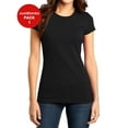 thumbnail image 1 of JustBlanks Womens Fitted Soft Cotton Stylish Comfortable Lightweight T-Shirt, 1 of 1