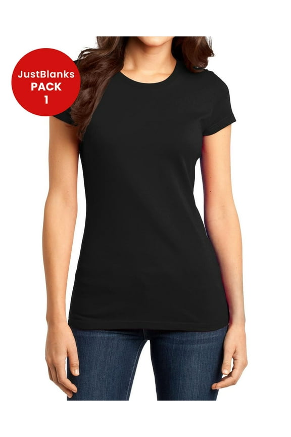 Womens Fitted Soft Cotton Stylish Comfortable Lightweight T-Shirt