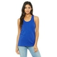 thumbnail image 1 of JustBlanks Women Jersey Racerback Tank Pre Shrunk Relaxed Fit Merrowed Bottom Hem, 1 of 1