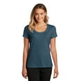 thumbnail image 1 of JustBlanks Womens Stretchy Flex Scoop Neck Soft Stylish Comfortable Fit T-Shirt, 1 of 1