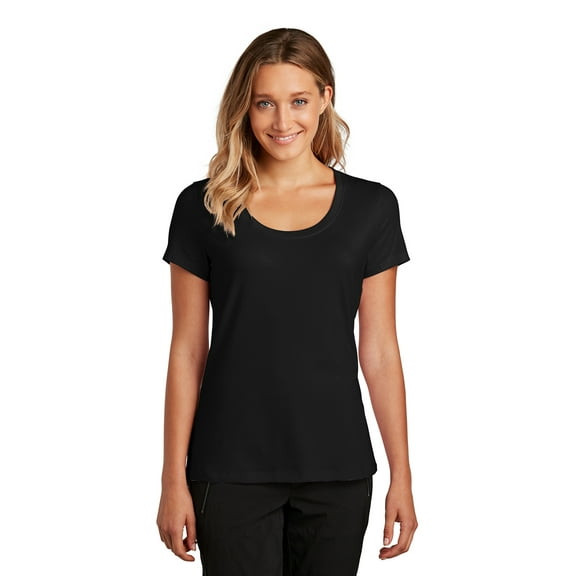JustBlanks Womens Stretchy Flex Scoop Neck Soft Stylish Comfortable Fit T-Shirt