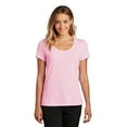 thumbnail image 1 of JustBlanks Womens Stretchy Flex Scoop Neck Soft Stylish Comfortable Fit T-Shirt, 1 of 1