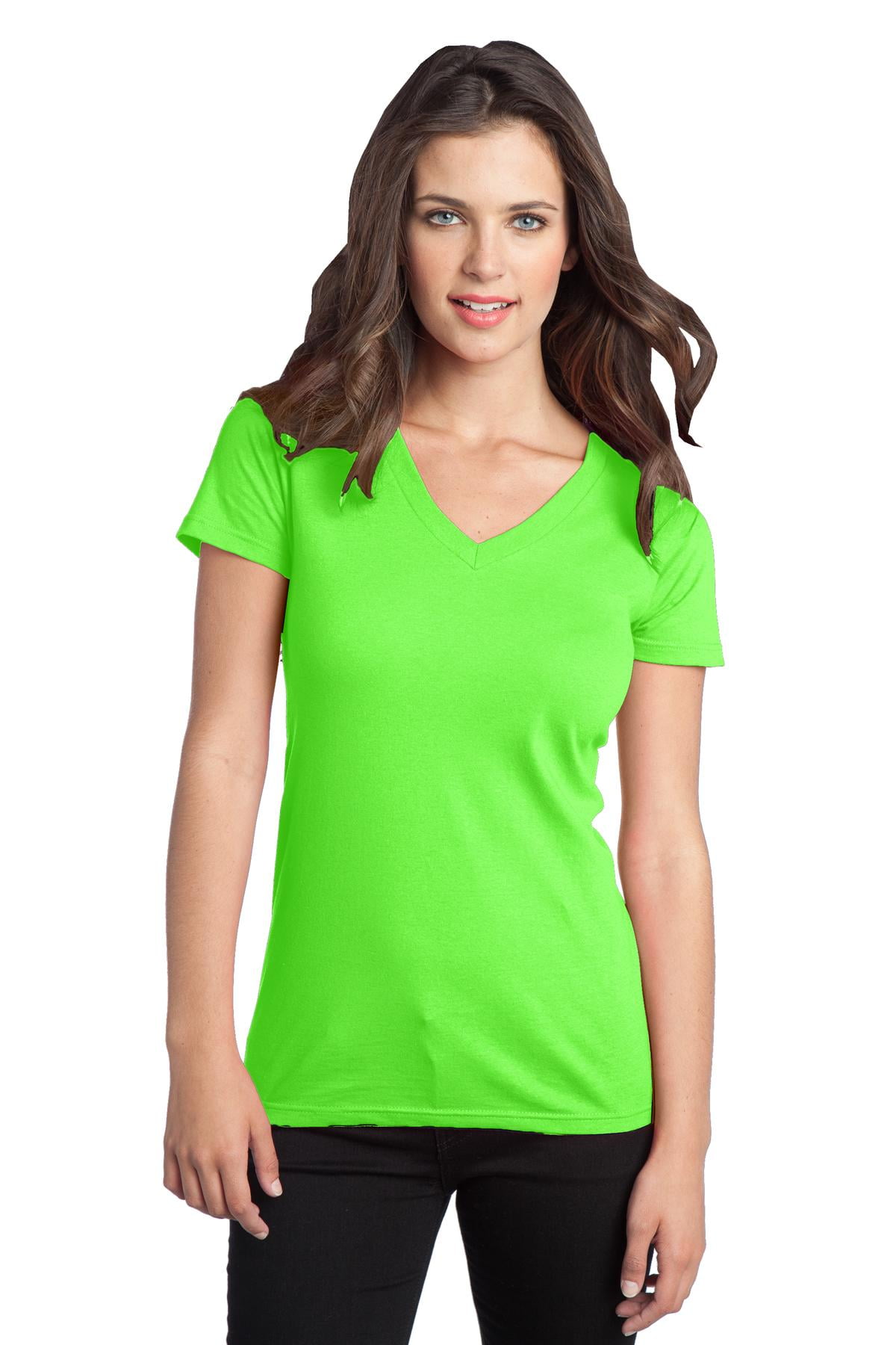 Neon green hotsell t shirts women's