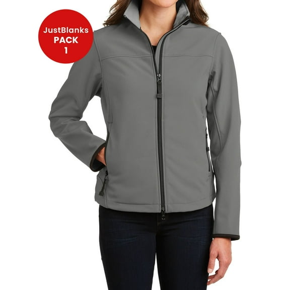 JustBlanks Women Lightweight Water Resistant Jacket Glacier Soft Shell