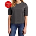 thumbnail image 1 of JustBlanks Long Sleeve Tees for Women Performance Boxier Fit Crewneck Tee Shirt, 1 of 1