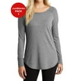 thumbnail image 1 of JustBlanks Women Tri Long Sleeve Tunic Lightweight Soft Crew, 1 of 2
