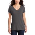 thumbnail image 1 of JustBlanks Women Perfect Tri Shoulder to shoulder taping 4.5 ounce V Neck T Shirt, 1 of 1