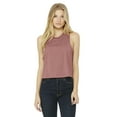 thumbnail image 1 of JustBlanks Women Racerback Crop Tank Relaxed cropped fit Raw edge armholes, 1 of 1