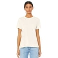 thumbnail image 1 of JustBlanks Women’s Relaxed Fit Triblend Tee Pre Shrunk Relaxed Fit Side Seams, 1 of 1