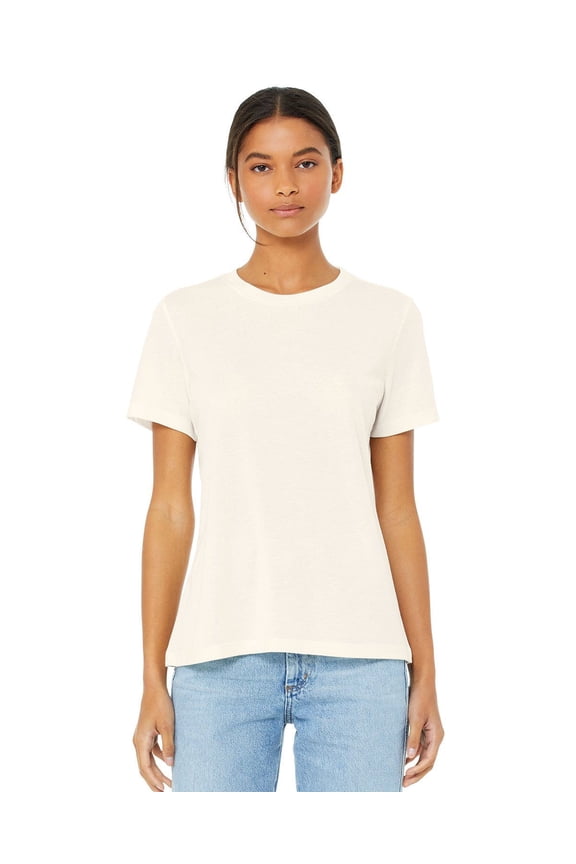 Women’s Relaxed Fit Triblend Tee Pre Shrunk Relaxed Fit Side Seams