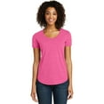 thumbnail image 1 of JustBlanks Womenâ€™s Short Sleeve Fitted Very Important Tee 4.3-ounce 100% Cotton Form Fitting Scoop Neck T-Shirt for women - Fuchsia Frost - 4X-Large, 1 of 1