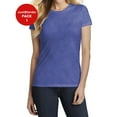 thumbnail image 1 of JustBlanks Womens Fitted Tri-Blend T-Shirt Soft Lightweight Flattering Fit, 1 of 1